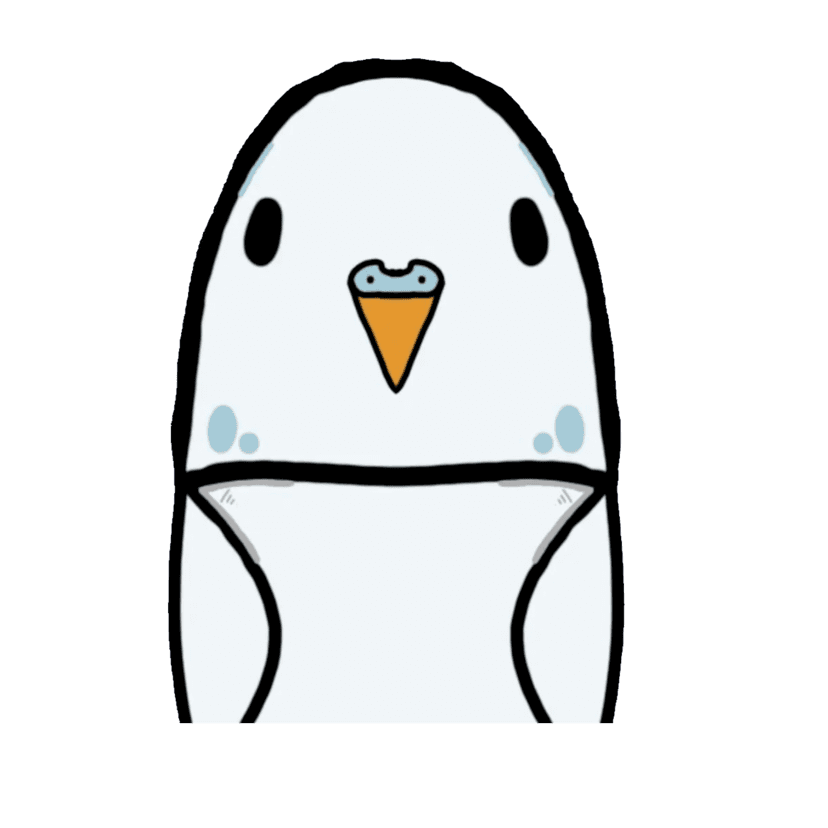 Piper, LizardArtist's budgie