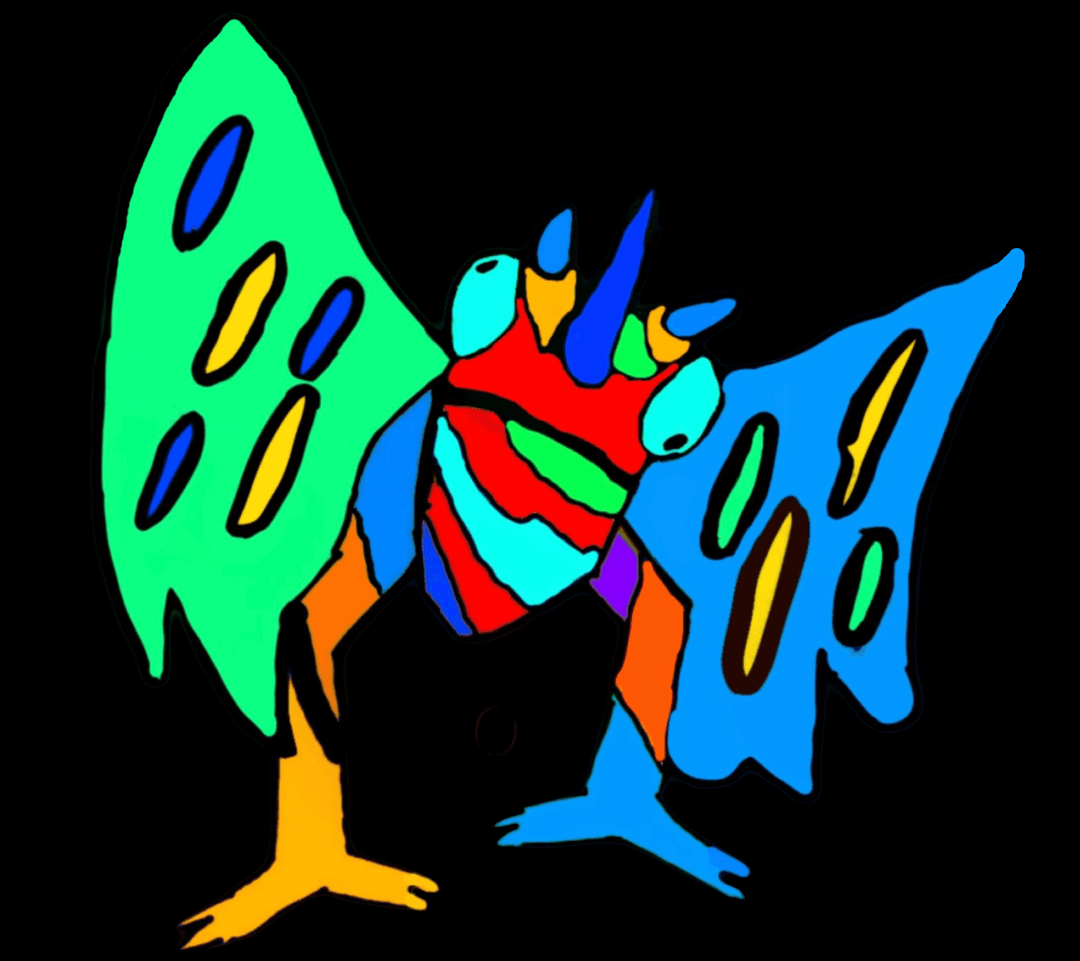 LizardArtist creature mascot, the channel logo for Fortnite Reload rare loot hunts